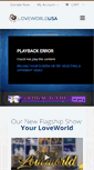Mobile Screenshot of loveworldusa.org